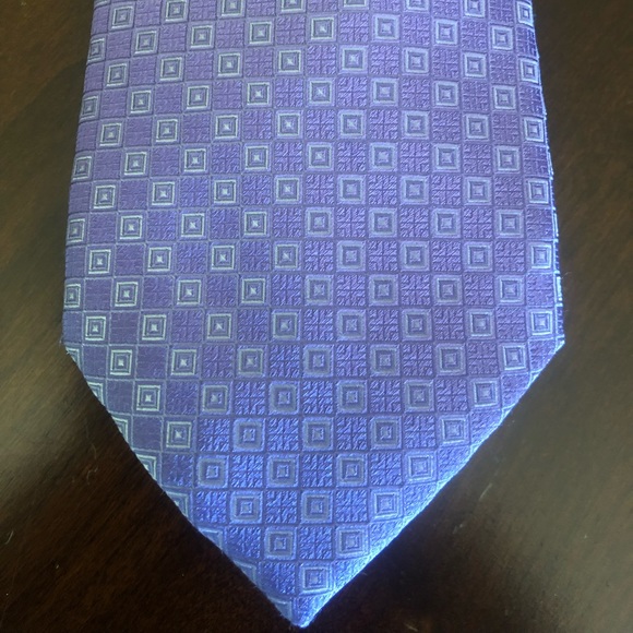 MICHAEL Michael Kors Squared Silk Tie - Picture 4 of 4